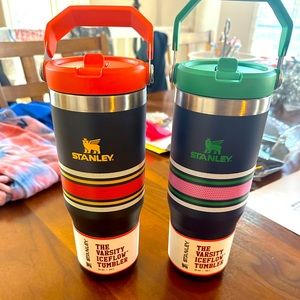 (2) Stanley The Varsity IceFlow Tumbler 30oz cups, New